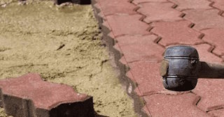 Укладка плитки на песок в Екатеринбурге в октябре