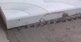 Профессиональная сухая укладка тротуарной плитки в Екатеринбурге в октябре