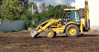 Выравнивание рельефа в Екатеринбурге в октябре